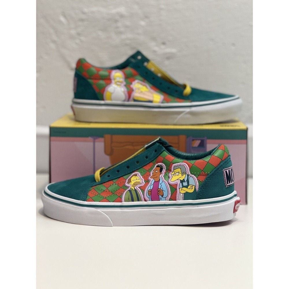 Vans Sneakers x Simpsons Moe's Tavern Old Skool Sneakers Women Size‎ 5.5 New
